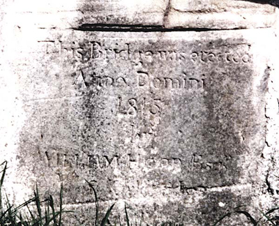 memorial plaque, Kirkbridge